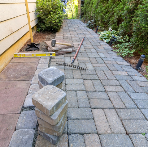 maintenance of residential paver